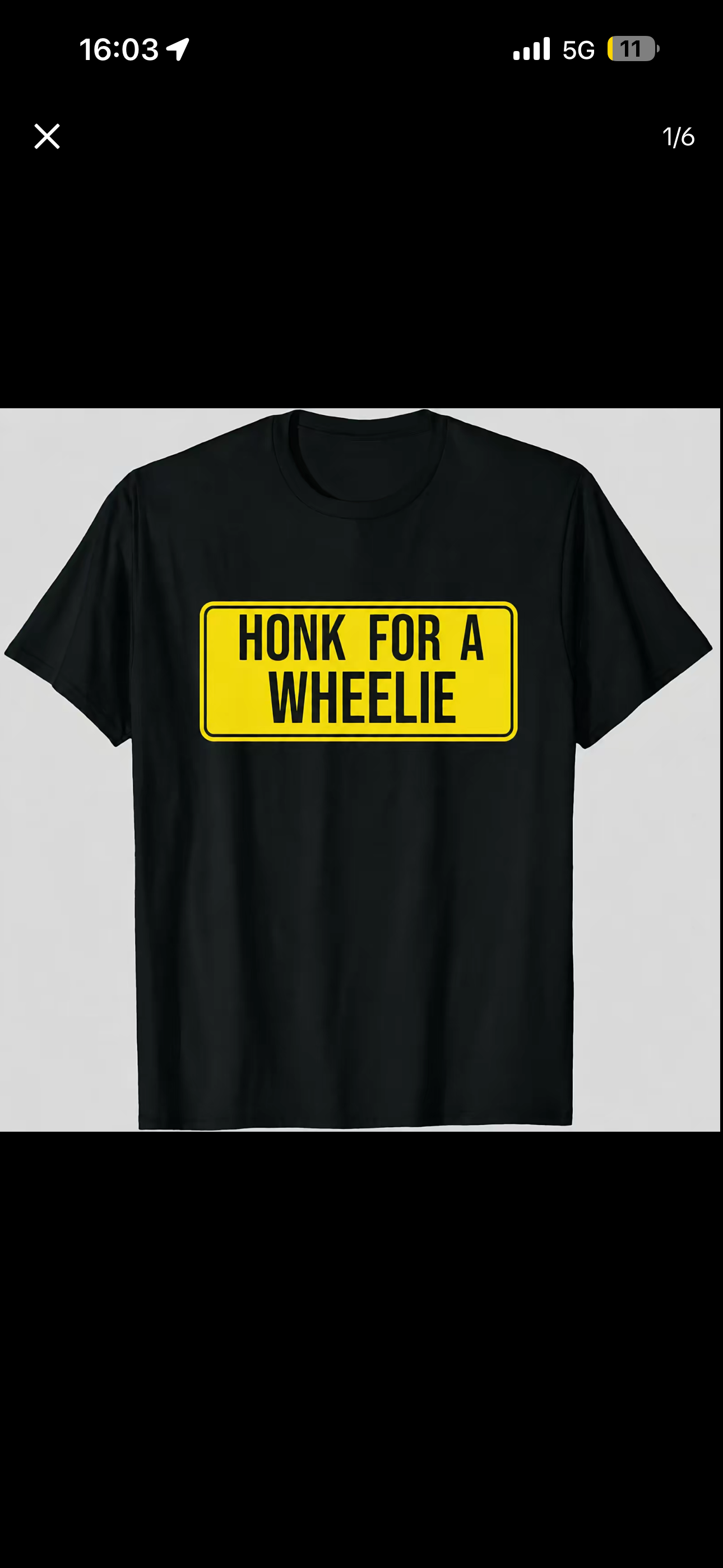 Honk For a wheelie T-Shirt